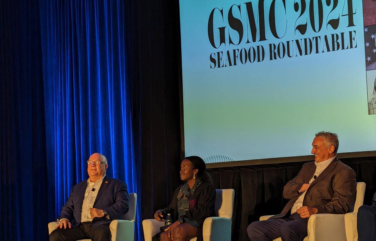 The Seafood Roundtable panel during GSMC in 2024.