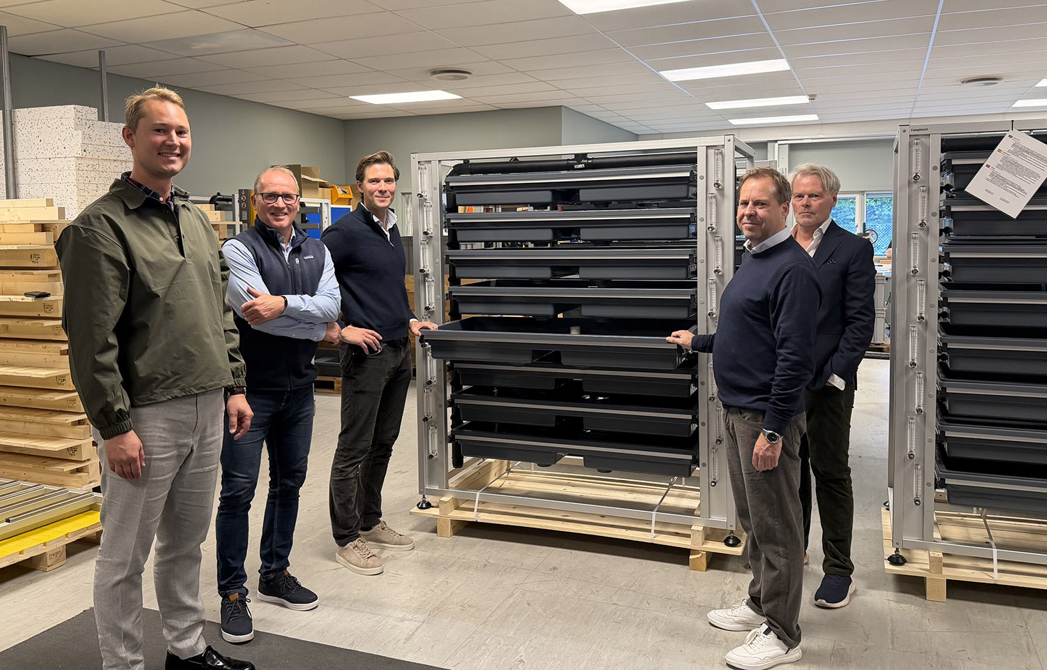 Bluefront Equity and Alvestad Marin representatives