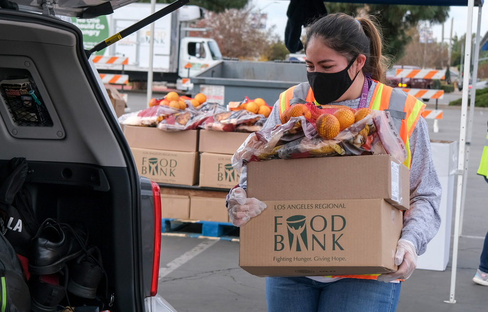 a food bank