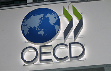 The OECD logo.