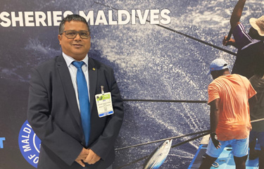 Maldives Fisheries Minister Hussain Rasheed Hassan