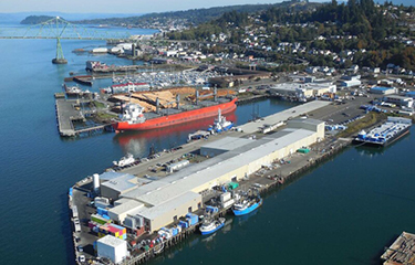 The Da Yang Seafood processing plant in Astoria, Oregon.