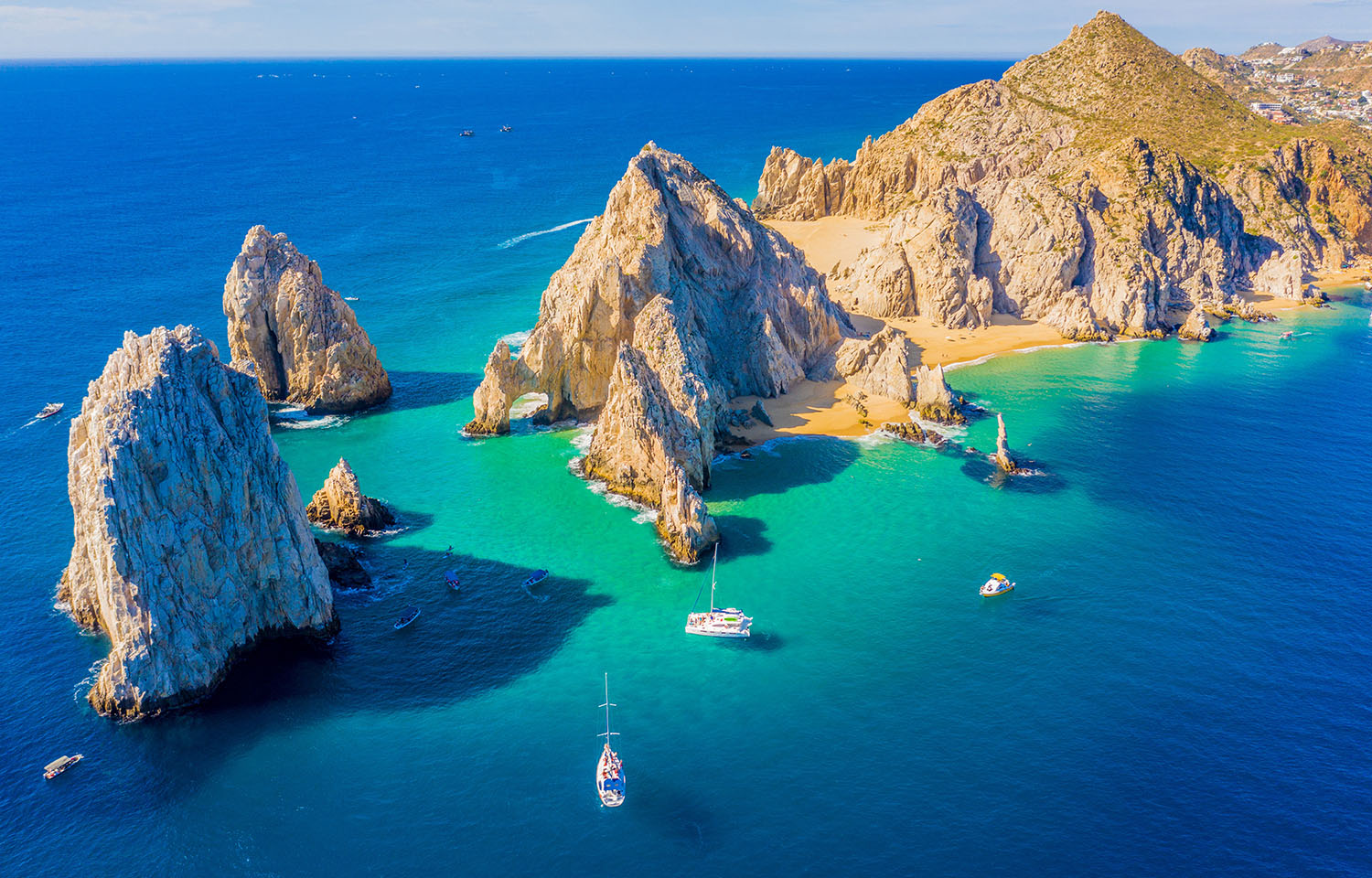 The Baja Peninsula in Mexico