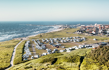 A view of the North Sea.,