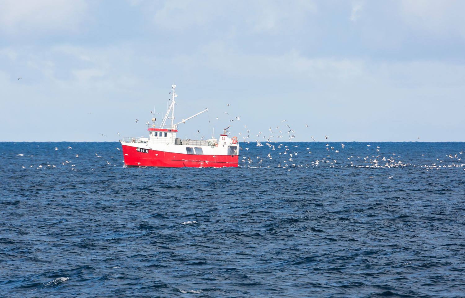 A cod fishing vessel