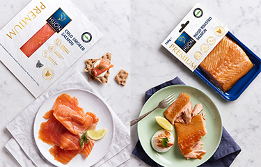 Two of the award winning salmon products made by Huon Aquaculture