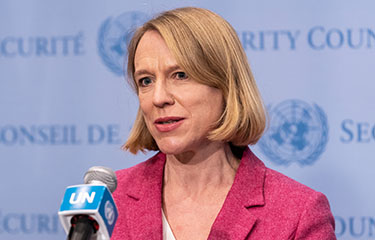 Norway Minister of Foreign Affairs Anniken Huitfeldt.