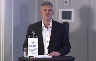 SalMar CEO Frode Arntsen.