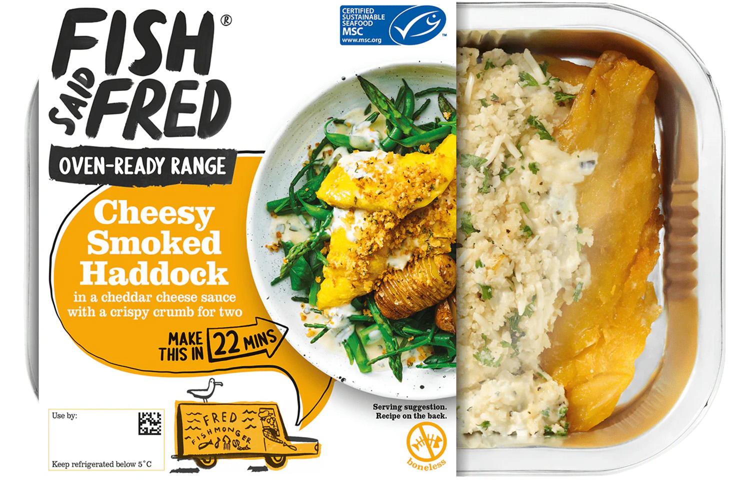 Fish Said Fred's Cheesy Smoked Haddock