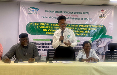 Representatives of the Nigerian Export Promotions Council.