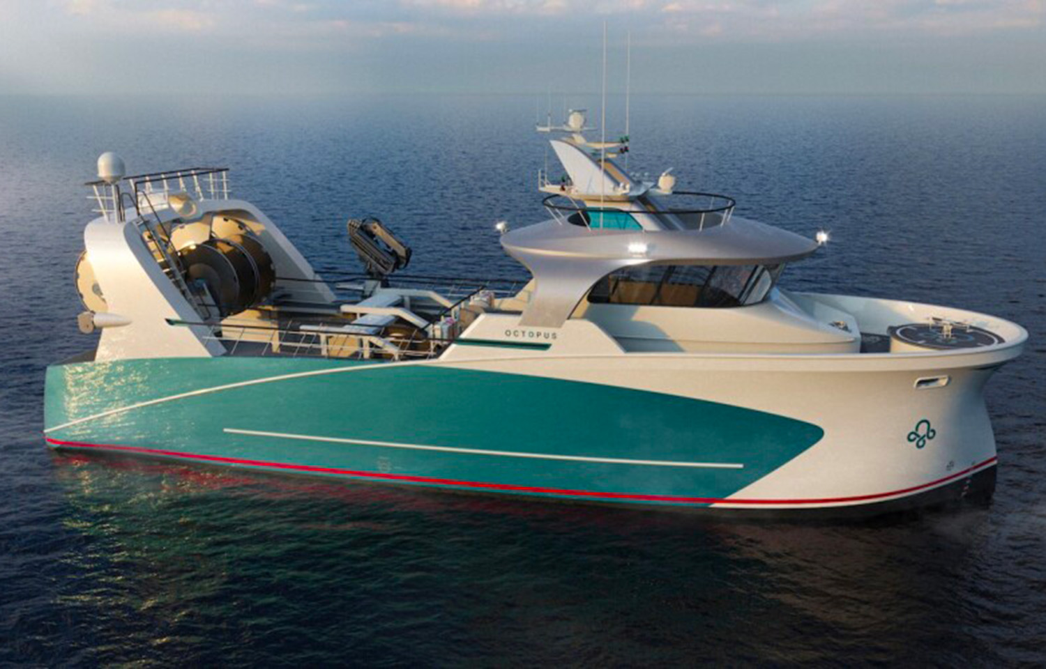Padmos's "Octopus" fishing vessel design