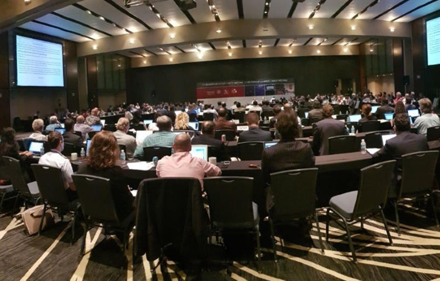 An IATTC meeting room