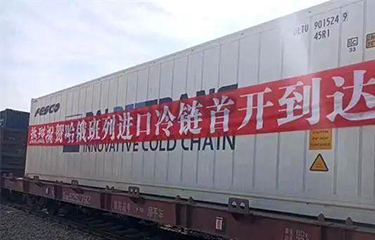 The "Binhai No.1" train line in Harbin, China.