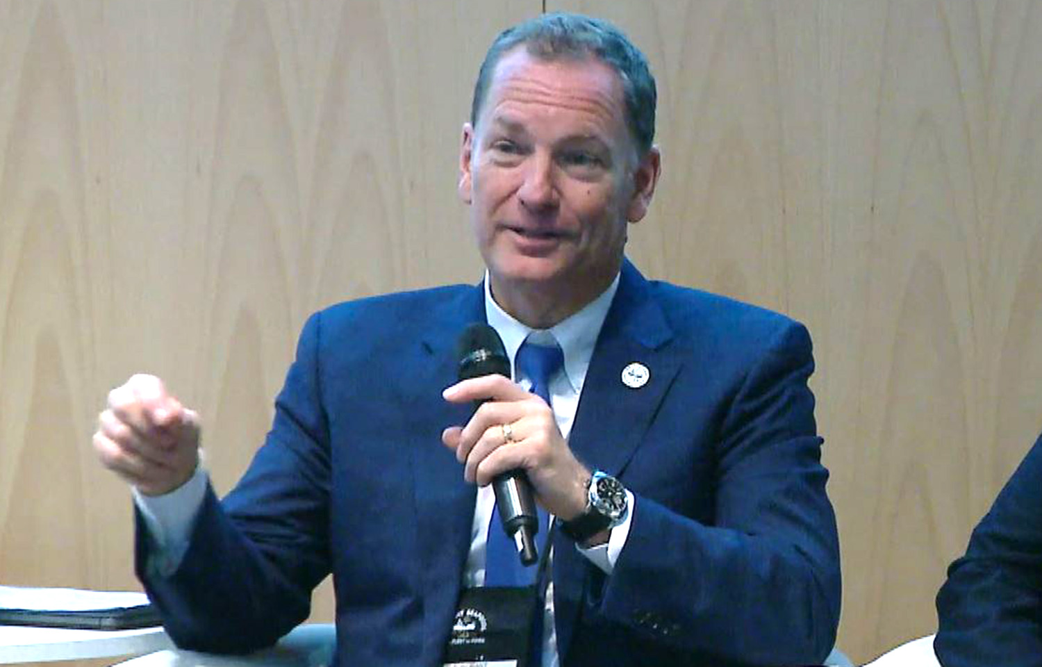 Trident Seafoods President and CEO Joe Bundrant.