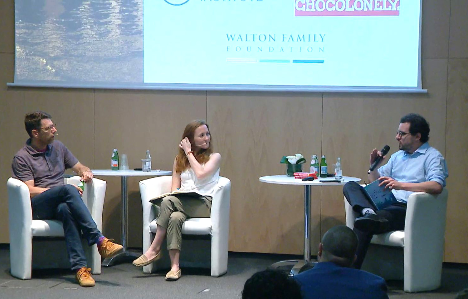 The "Supply Chain Equity: Value Distribution in Blue Swimming Crab and Mahi Mahi and Lessons from the Cocoa Industry" panel at Seafood Expo Global