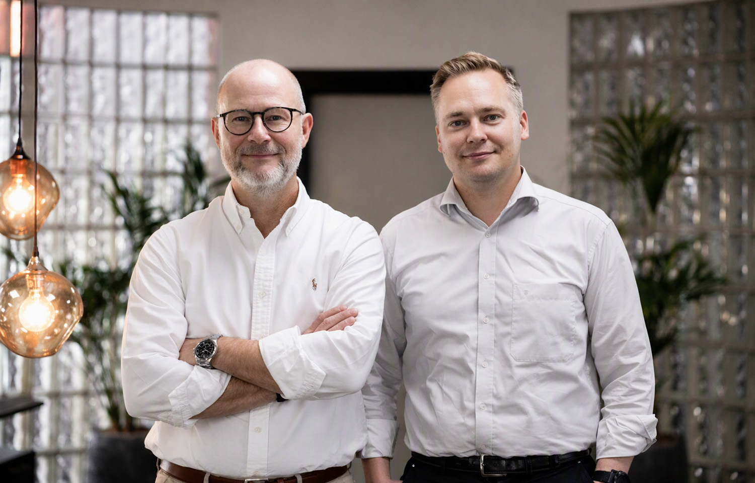 Seafood Sales Founder and CEO Marten Klæstrup and Sales Director Anders Nielsen