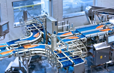 A salmon processing line operated by Hofseth International