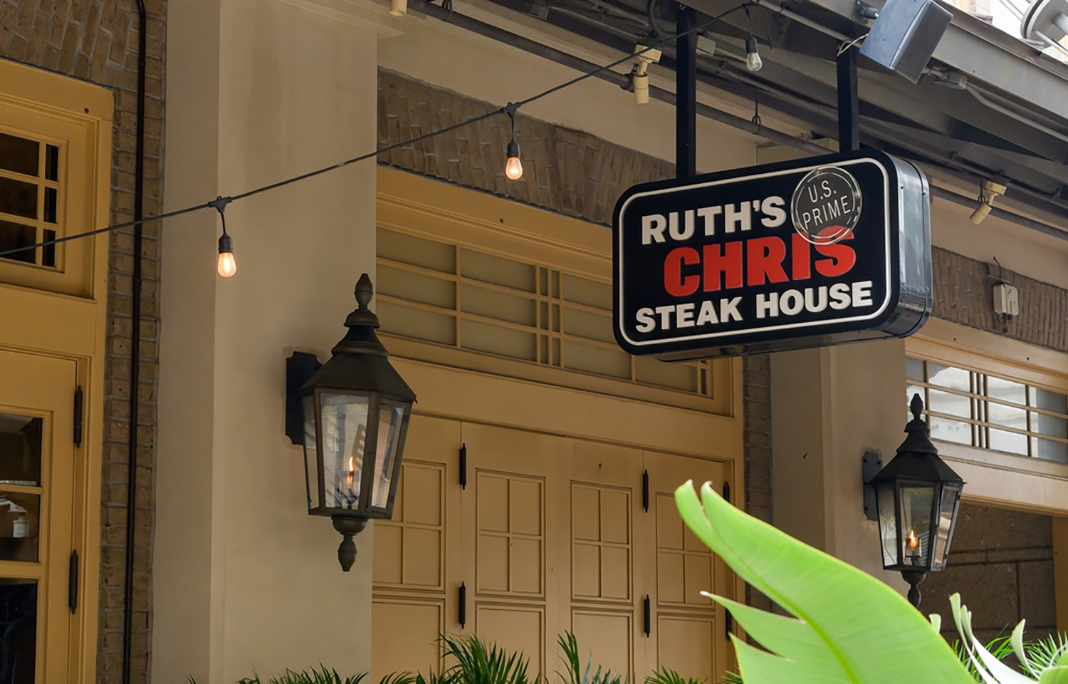 A Ruth's Chris Steakhouse in New Orleans, Louisiana, U.S.A.