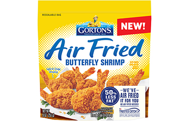 Gorton's upcoming Air Fried Butterfly Shrimp