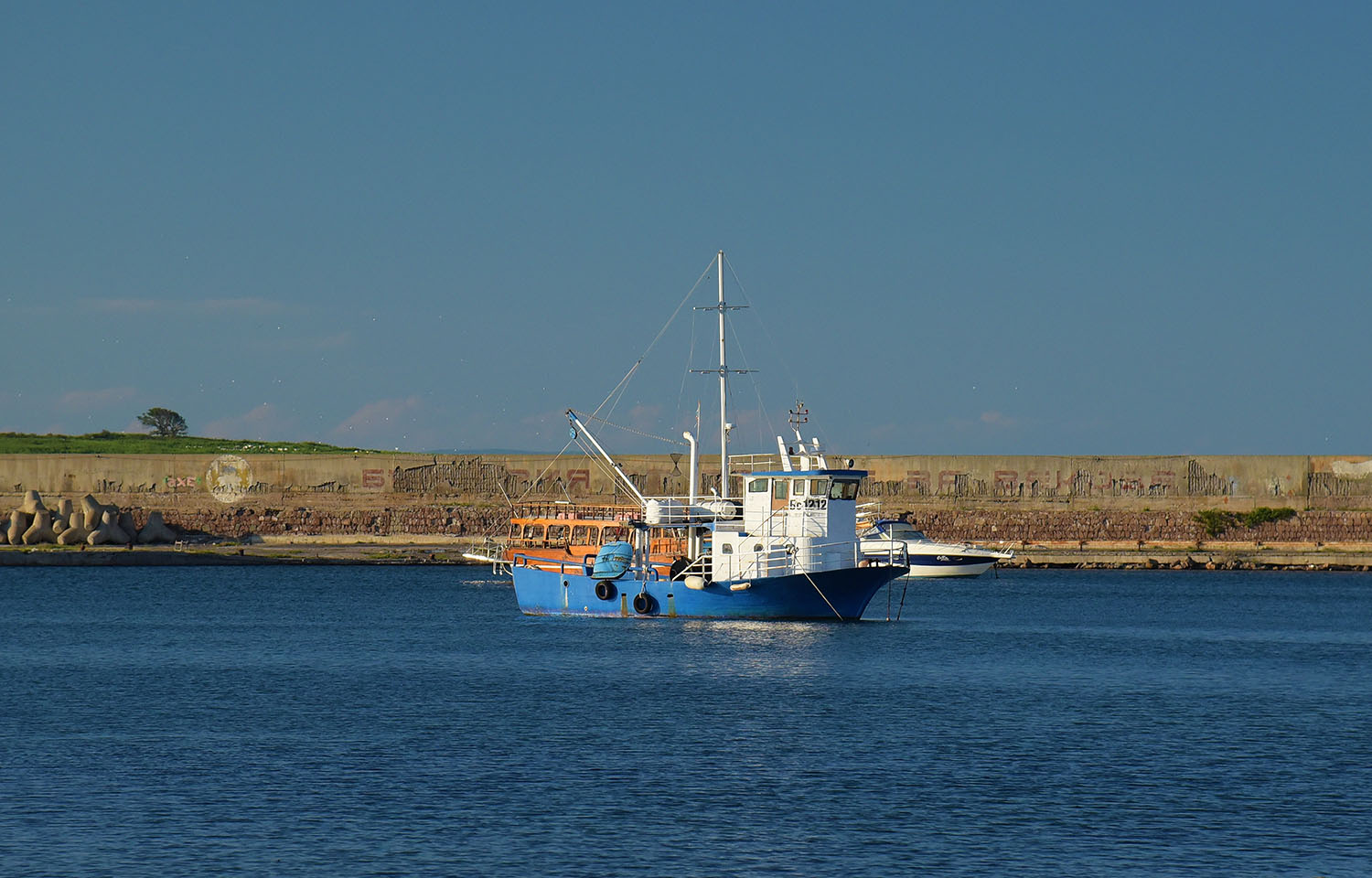 a fishing vessel