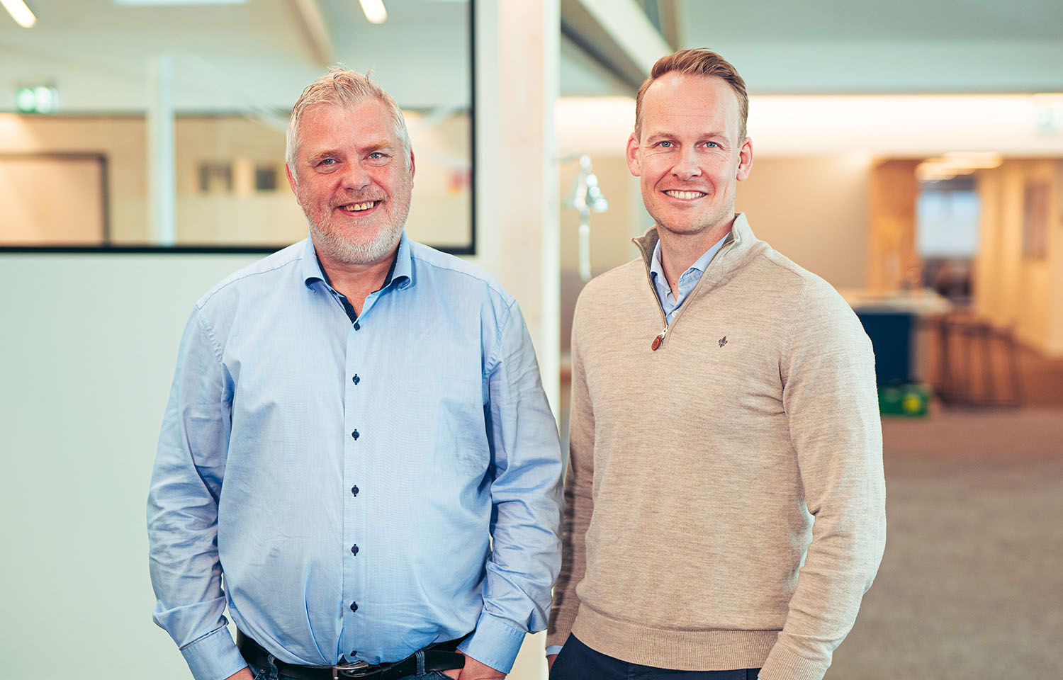 Maritech CEO Odd Arne Kristengård and Maritech CFO Thomas Brevik