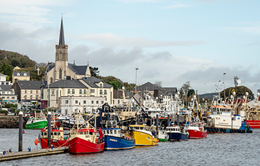 The port of Killybegs, Ireland.