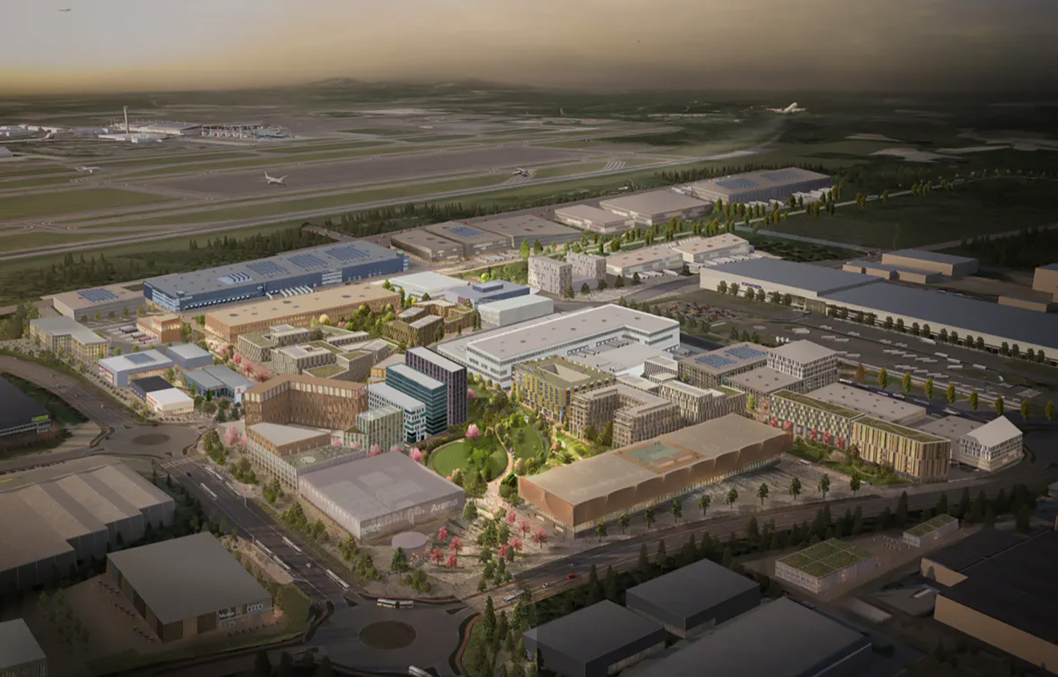 Renderings of Grieg's plans for a new in-house processing facility