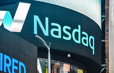 The Nasdaq Stock Exchange.