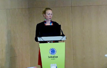 Earthworm Foundation Initiative Coordinator lorie Hovine