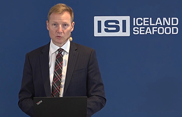 Iceland Seafood International CEO Bjarni Ármannsson discussing the cmopany's results.