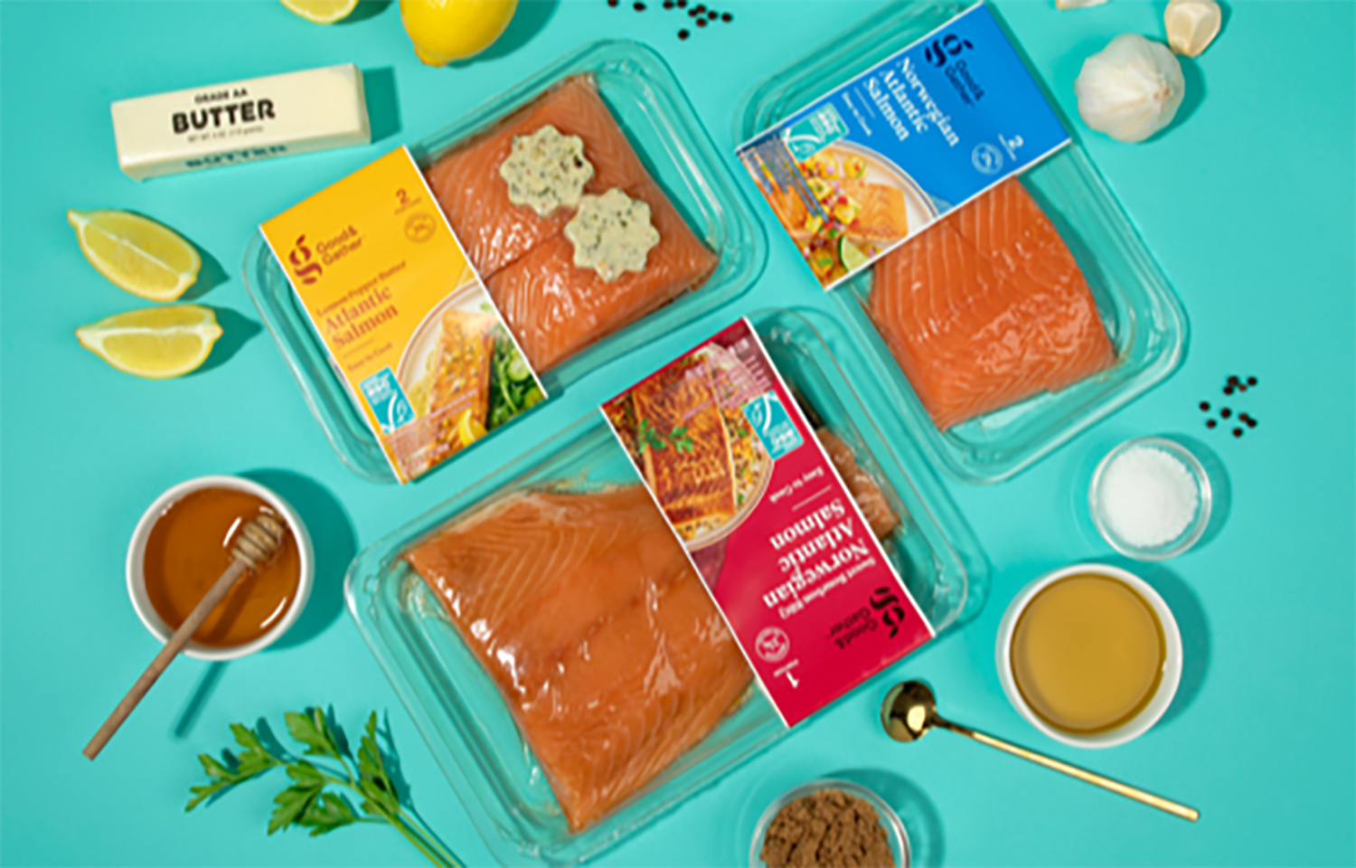Target private-label salmon