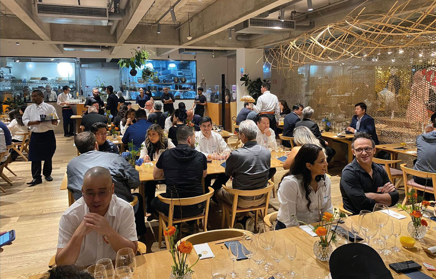 Cermaq Chile's recent rollout event for its Aimon brand of salmon in Sao Paolo, Brazil