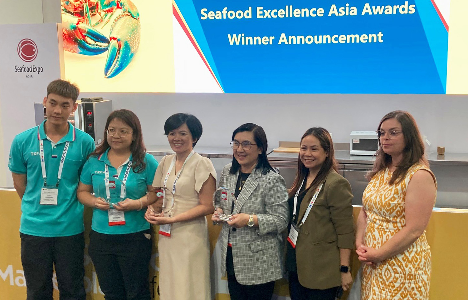 The winners of the 2024 Seafood Excellence Asia awards.