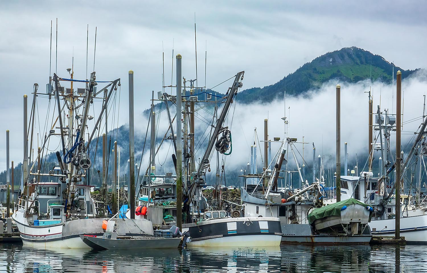 Commercial fishing vessels in Alaska