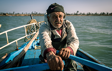 Aa fisherman in Tunisia.