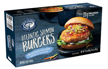 True North debuts frozen salmon portions, burgers in US