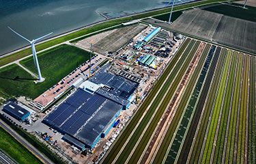 The Kingfish Company's facility in the Netherlands.