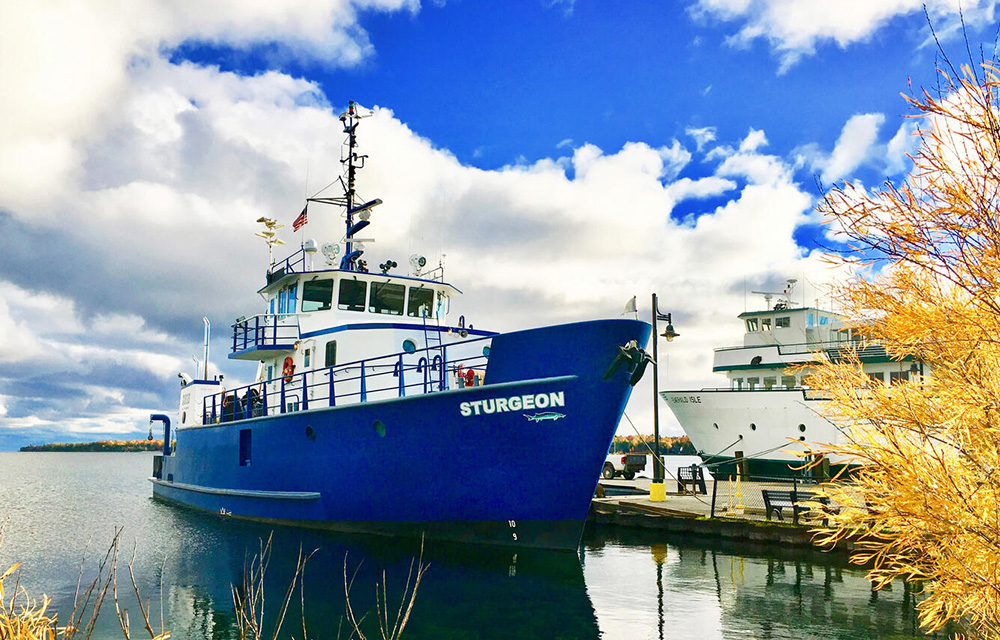 A GLSC research vessel