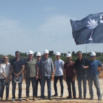 The Pure Blue Fish team at its Binyamina farm