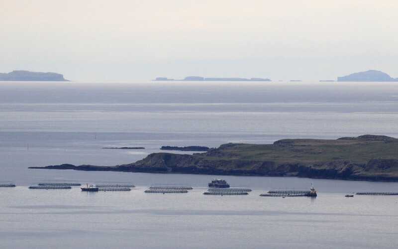 Mowi Scotland's Isle of Muck farm