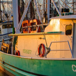 A shrimp boat in Mississippi