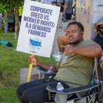 ILA members on strike in Lousiana in October 2024