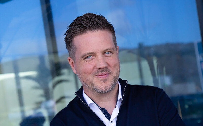 Børge Gjelseth, the commercial senior vice president at Norwegian Greentech, whcih is supplying Arctic Seafarms with a new water treatment system