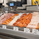 Whole Foods seafood counter.