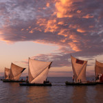 Traditional fishing vessels in Madagascar. The country recently committed to joining the Fisheries Transparency Initiative.