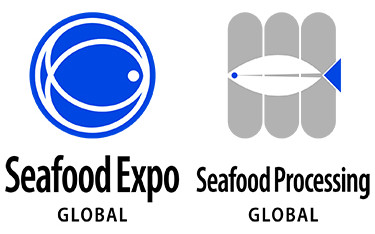 The logos for Seafood Expo Global and Seafood Processing Global