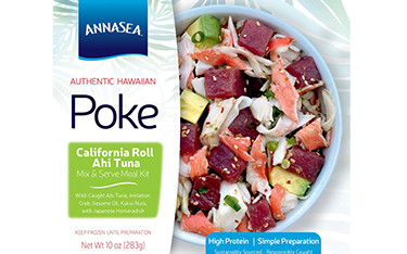 Annasea's California Roll Ahi Poke Meal Kit.