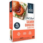 Gathered Foods' Good Catch brand's plant-based salmon burger analog