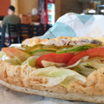 A Subway Restaurant tuna sandwich. A lawsuit claiming the tuna did not contain tuna was dismissed in federal court on 7 October.