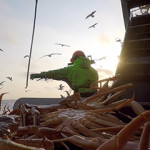A Russian crab fishing vessel.